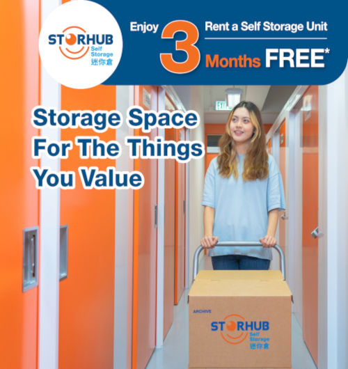 StorHub Hung Hom Promotion | Up to Three Months FREE + FREE Transportation