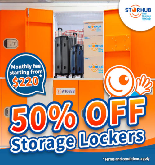 StorHub Chai Wan Promotion | 50% OFF Storage Lockers