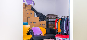 Self storage for growing families with furniture and clothes