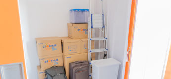 Storage space for families with household items